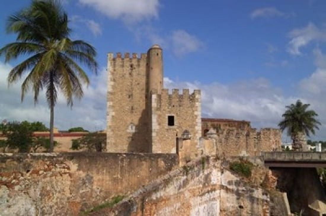 Fort Ozama Santo Domingo Dominican Republic Caribbean Canvas Art - Paul Thompson DanitaDelimont (36 x 24)