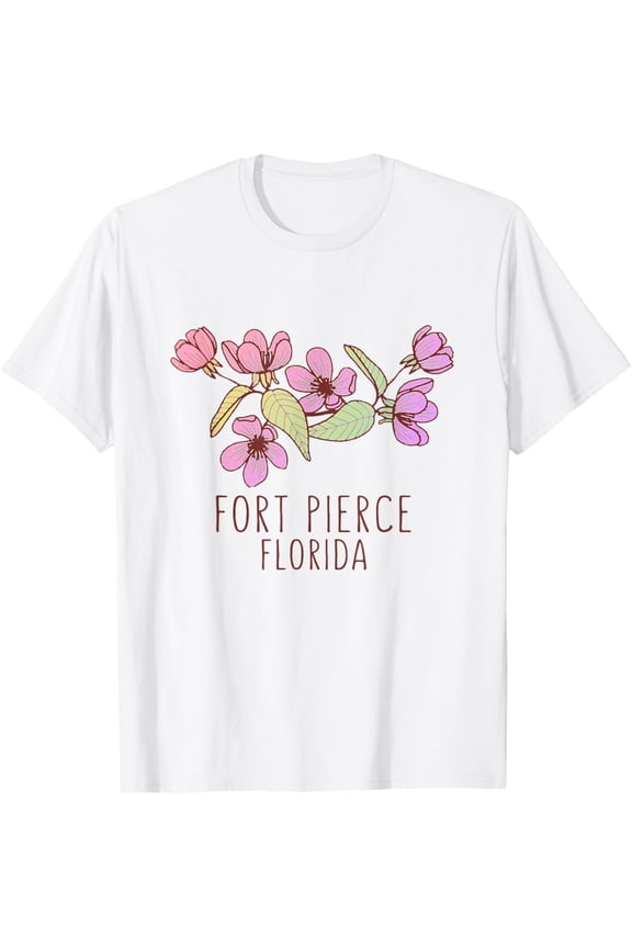 Fort Pierce Florida Wildflowers T-Shirt