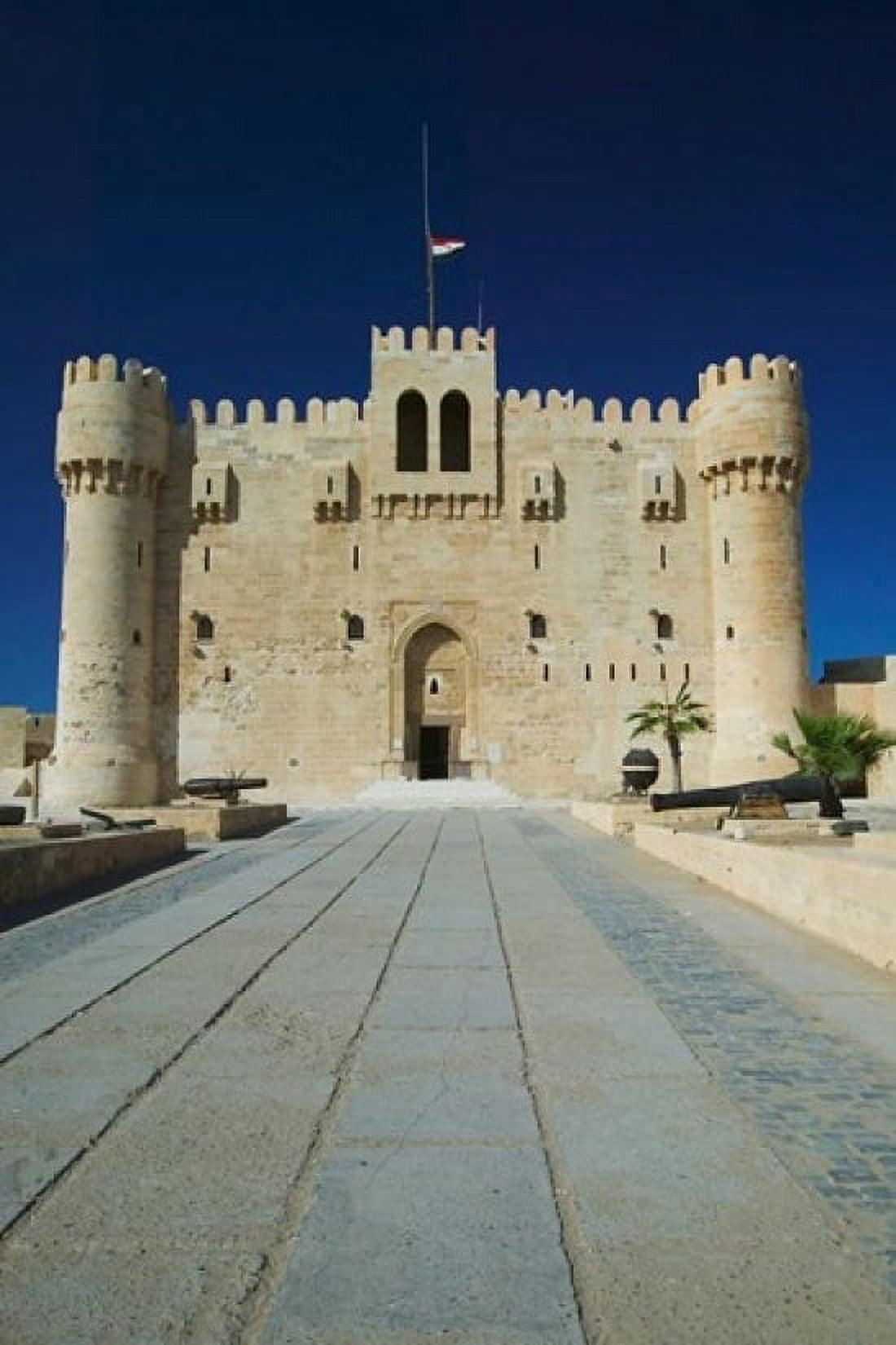 Fort Quit Bey Alexandria Mediterranean Sea Egypt Canvas Art - Darrell Gulin DanitaDelimont (11 x 17)