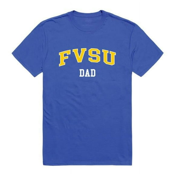 Fort Valley State University Wildcats College Dad T-Shirt, Royal - Medium