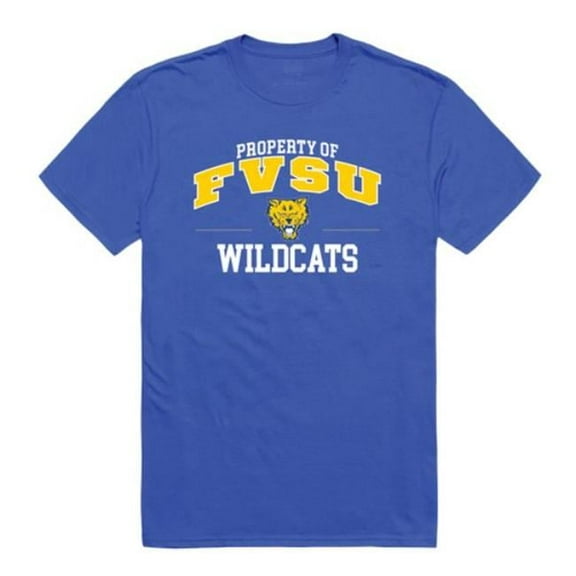 Fort Valley State University Wildcats Property College T-Shirt, Royal - 2XL