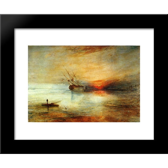Fort Vimieux 20x24 Framed Art Print by William Turner