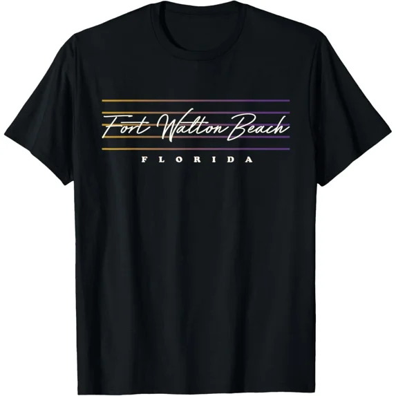 Fort Walton Beach Shirt Retro Style Florida Hoodie or T-Shirt