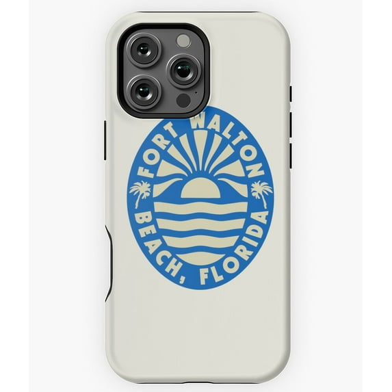 Fort Walton Beach Sticker Art N4810 Phone Case for iPhone 17 16 15 14 13 12 11 Pro Max