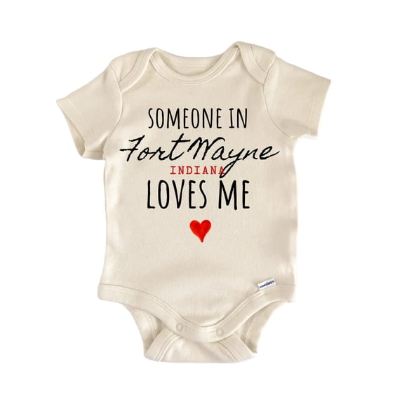 Fort Wayne Indiana Baby Gift Baby Bodysuit
