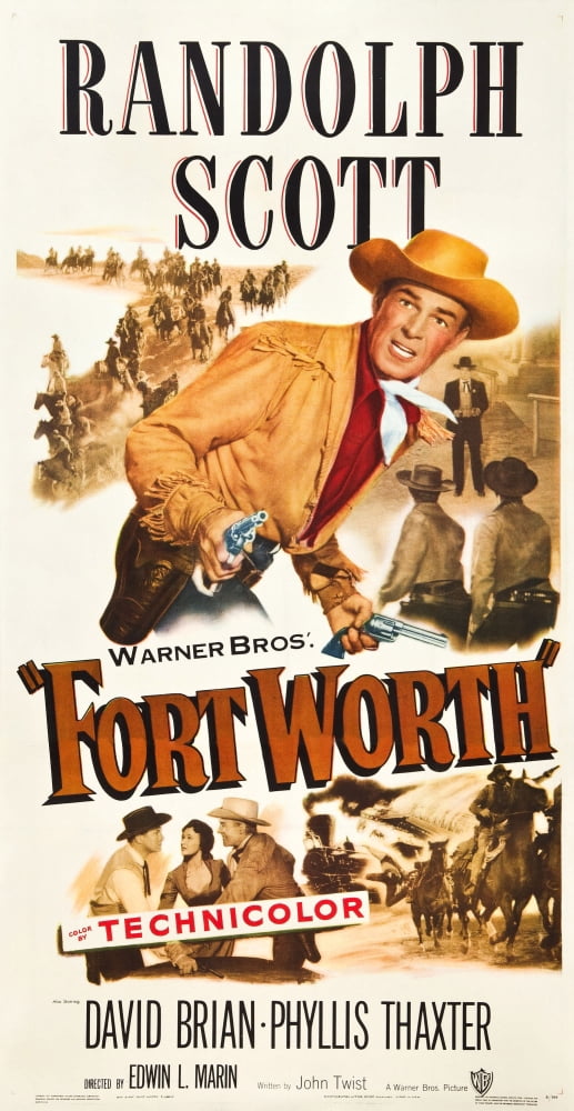 Fort Worth Canvas Art - (24 x 36)