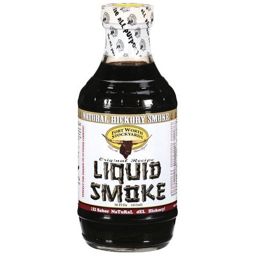 Fort Worth Stockyards Natural Hickory Liquid Smoke, 16 oz
