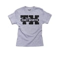 thumbnail image 1 of Fort Worth, Texas TX Classic City State Sign Girl's Cotton Youth Grey T-Shirt, 1 of 2