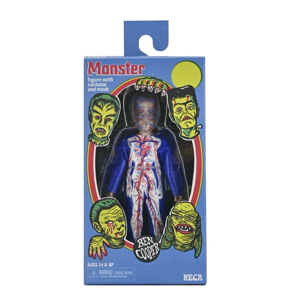 Ben Cooper 6" Visible Man Costume Action Figure, by NECA