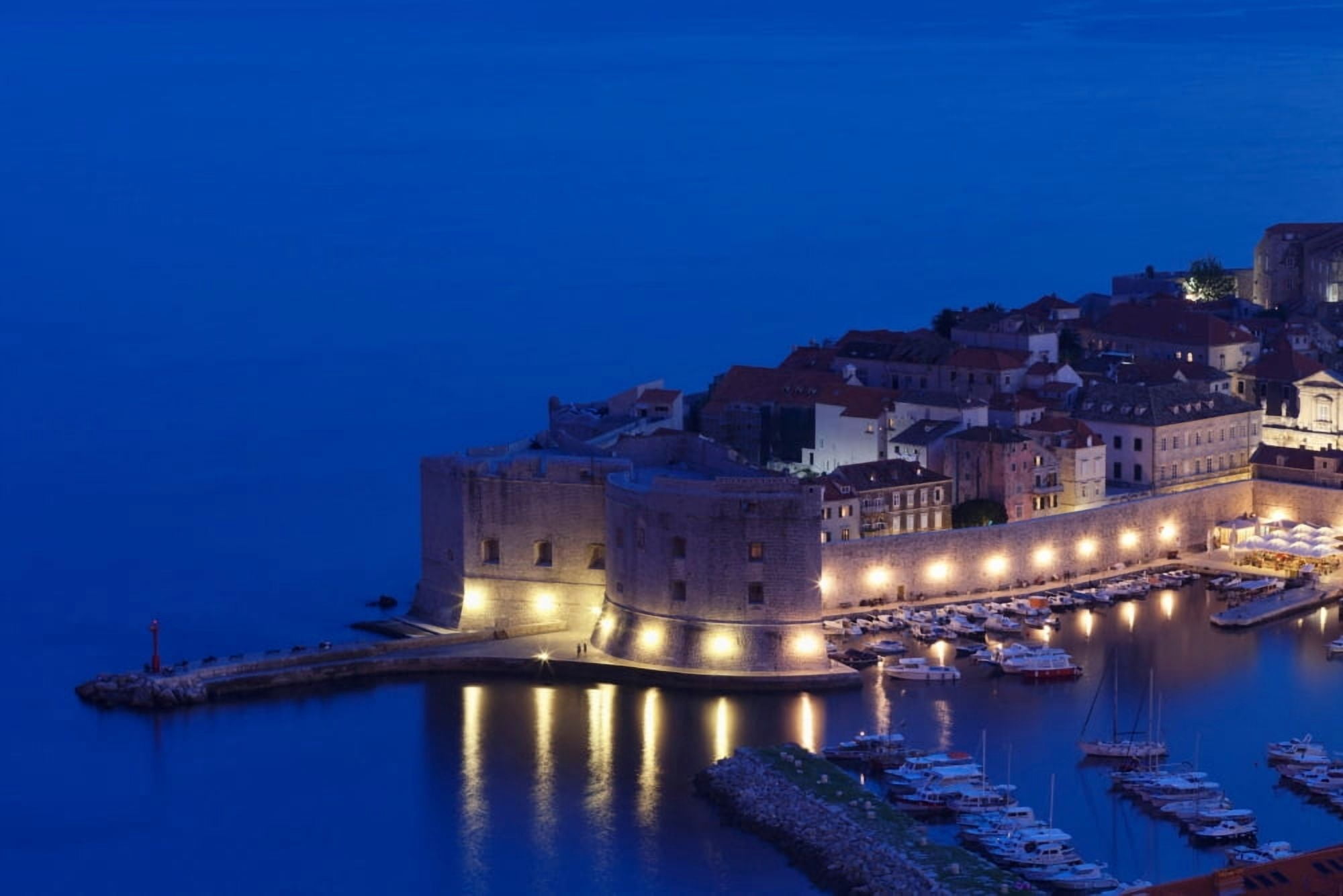 Fort on the coast St Johns Fort Dubrovnik Neretva County Croatia Canvas Art - Panoramic Images (27 x 9)