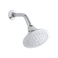 Forte 1Spray 5.5 in. Single Wall Mount Fixed Shower Head in Polished