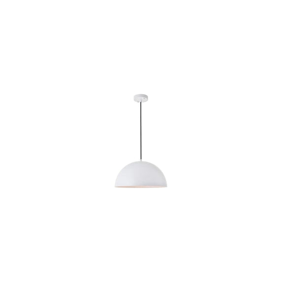 Forte 1 light White Pendant