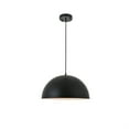 thumbnail image 1 of Forte 1 light black Pendant, 1 of 5