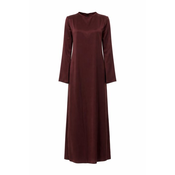 Forte Forte Flowing Long Dress With Round Neckline (Women's)