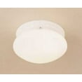 thumbnail image 1 of Forte Lighting - 1 Light Mushroom Ceiling   White, 1 of 3