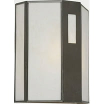 Forte Lighting 1138-01 1 Light Outdoor Wall Sconce - Bronze