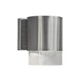 thumbnail image 1 of Forte Lighting 1153-01 1 Light 7-3/4" High Outdoor Wall Sconce - Nickel, 1 of 4