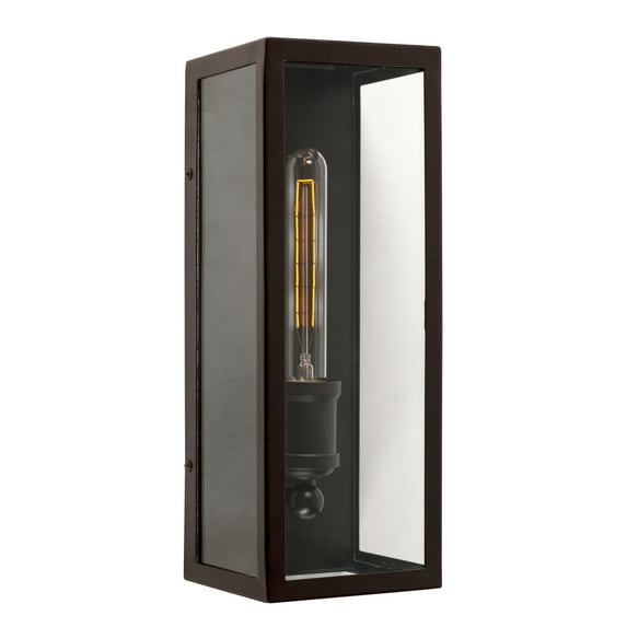 Forte Lighting 1155-01 Erin Outdoor Wall Sconce - Bronze