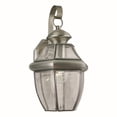 thumbnail image 1 of Forte Lighting 1201-01-34 Outdoor Wall Sconce From The Exterior Lighting Collection - Grey, 1 of 1