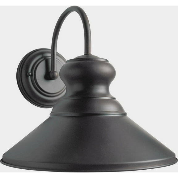 Forte Lighting 1227-01 Energy Efficient Outdoor 11.25Wx11.25Hx12e Wall Sconce - Bronze