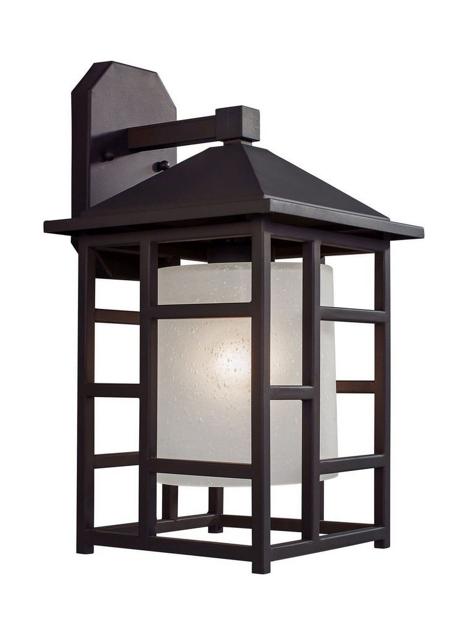 Forte Lighting 1248-01 1 Light 15" High Outdoor Wall Sconce - Bronze - image 1 of 4