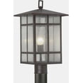 thumbnail image 1 of Forte Lighting 1319-01 10Wx18H Post Light, 1 of 1