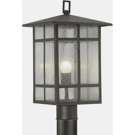 Forte Lighting 1319-01 10Wx18H Post Light