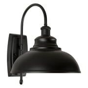 Forte Lighting 1690-01-04 1 Light 15" Tall Outdoor Wall Sconce - Black