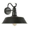 thumbnail image 1 of Forte Lighting 1692-01-04 1 Light 13" Tall Outdoor Wall Sconce - Black, 1 of 2