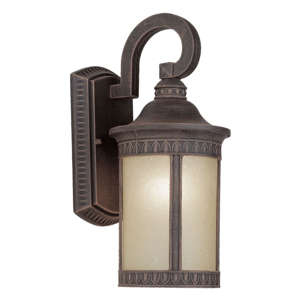 Forte Lighting 17022-01 1 Light 16" Tall Outdoor Wall Sconce - Painted Rust - image 1 of 3