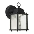 thumbnail image 1 of Forte Lighting 17103-04 1 Light 9" Tall Led Outdoor Wall Sconce - Black, 1 of 3