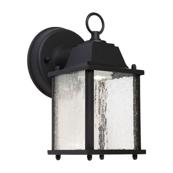 Forte Lighting 17103-04 1 Light 9" Tall Led Outdoor Wall Sconce - Black