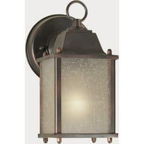 Forte Lighting 1755-01 4.5Wx8.75Hx6e Outdoor Wall Sconce - Bronze