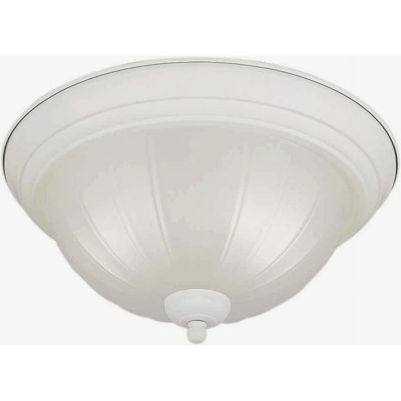 Forte Lighting 20001-02 Energy Efficient Fluorescent 13.25Wx6.25H Indoor Flushmount