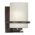 thumbnail image 1 of Forte Lighting 2404-01-32 Halo Wall Sconce - Bronze, 1 of 6