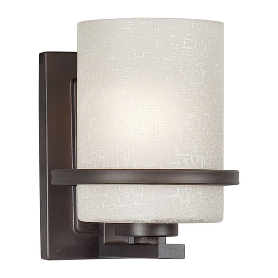 Forte Lighting 2404-01-32 Halo Wall Sconce - Bronze