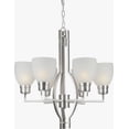 thumbnail image 1 of 2555-06-55-Forte Lighting-Lila - 6 Light Chandelier-23.75 Inches Tall and 23.5 Inches Wide     -Traditional Installation, 1 of 1