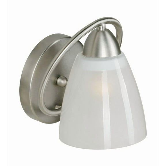 2590-01-55-Forte Lighting-Elio - 1 Light Wall Sconce-7 Inches Tall and 6.5 Inches Wide