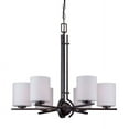 thumbnail image 1 of 2602-06-32-Forte Lighting-Foy - 6 Light Chandelier-23.5 Inches Tall and 26 Inches Wide-Antique Bronze Finish    -Traditional Installation, 1 of 3