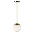 thumbnail image 1 of Forte Lighting 2746-01 Selene 8" Wide Mini Pendant - Gold, 1 of 2