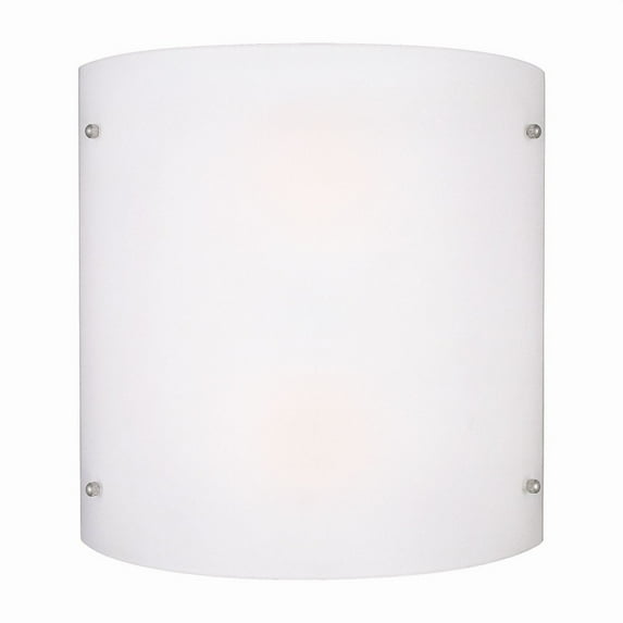 Forte Lighting 5527-02 11Wx11hx3.25E Ada Indoor Up Lighting Wall Sconce - Nickel