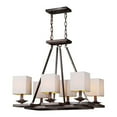thumbnail image 1 of Forte Lighting 7038-06-32 6 Light 1 Tier Chandelier - Bronze, 1 of 1