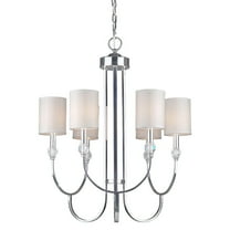 7042-06-05-Forte Lighting-Jewel - 6 Light Chandelier-29.5 Inches Tall and 24 Inches Wide     -Traditional Installation