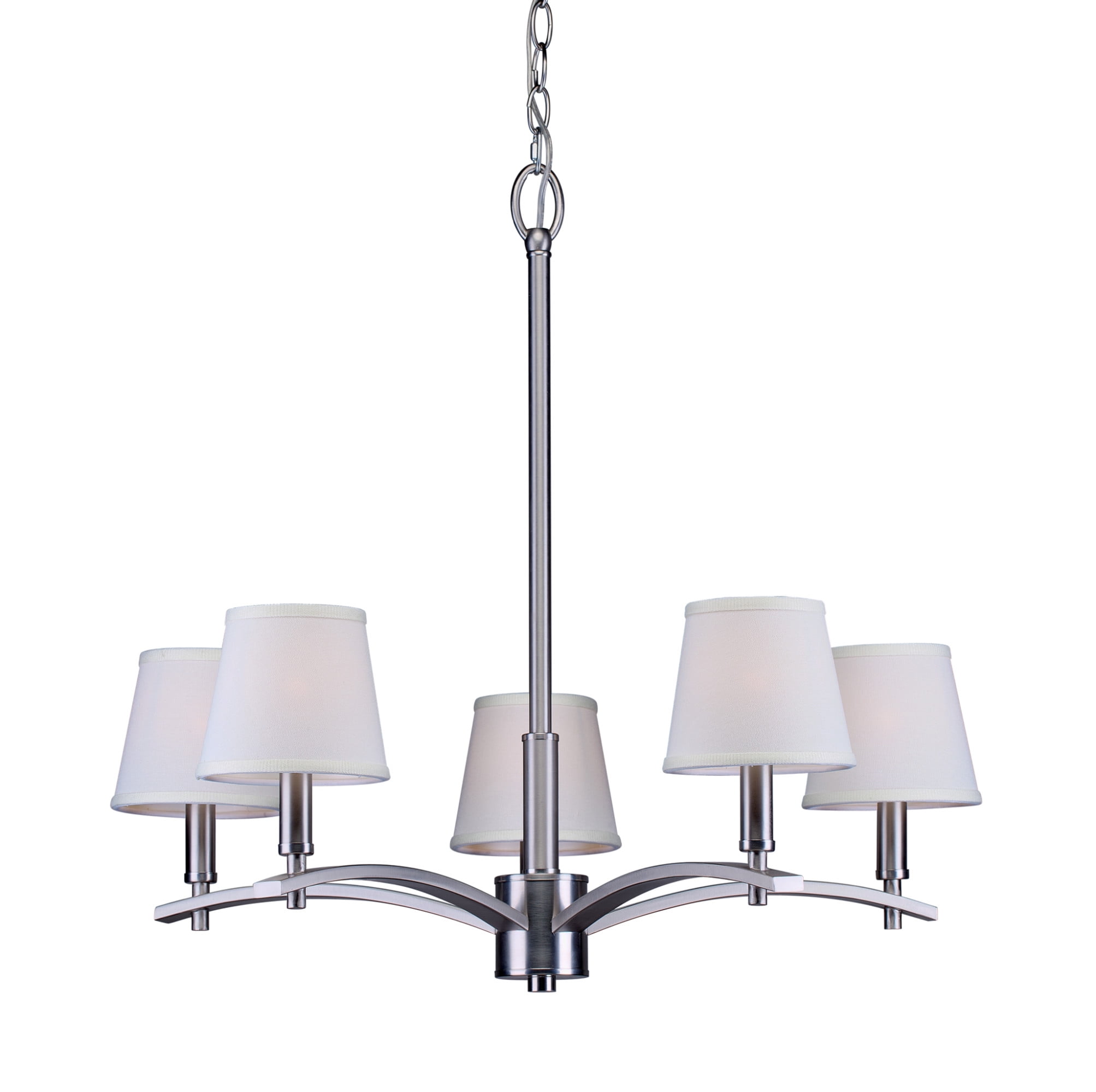 Eathan Traditional Brushed Nickel 5-Light Chandelier