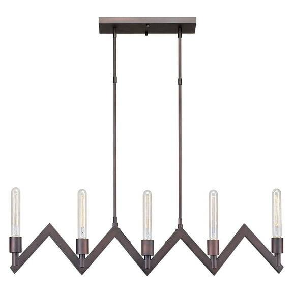 5-Light Antique Bronze Island Pendant