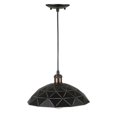 thumbnail image 1 of Forte Lighting 7105-01 1 Light 13" Wide Pendant - Black, 1 of 2