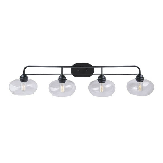 Forte Lighting - Cameron - 4 Light Bath Vanity In Transitional Style-9.5 Inches