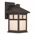 thumbnail image 1 of Forte Lighting - Cardiff - 1 Light Outdoor Wall Lantern-10.5 Inches Tall and 6, 1 of 1