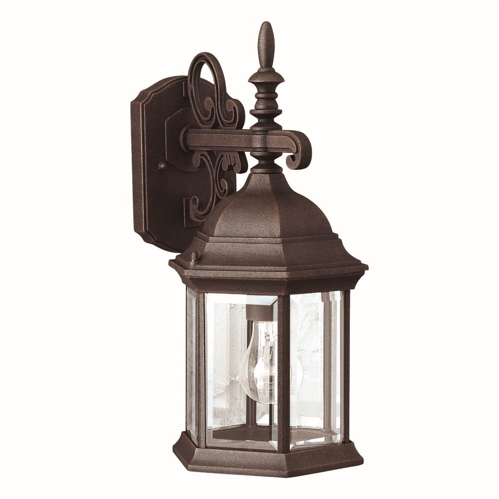 Forte Lighting - Chester - 1 Light Outdoor Wall Lantern-16 Inches Tall and 8 - image 1 of 1