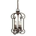 thumbnail image 1 of 7000-04-32-Forte Lighting-Ione - 4 Light Foyer Pendant-19 Inches Tall and 11.75 Inches Wide     -Traditional Installation, 1 of 4